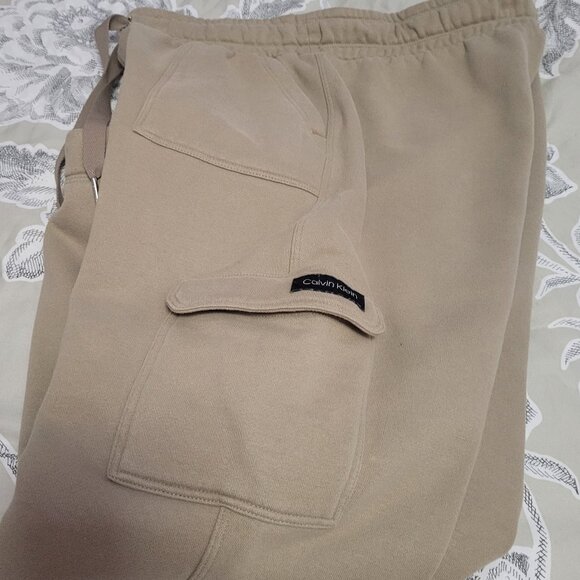 Calvin Klein Cargo Joggers Pants Size Medium - Picture 5 of 10